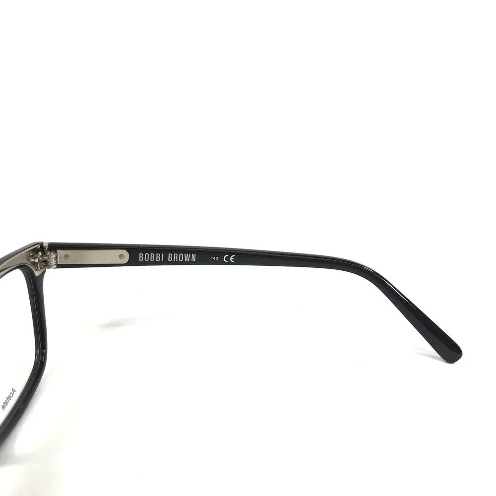 Bobbi Brown Eyeglasses Frames THE WILSON 0807 Black Rectangular 51-15-140